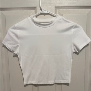 Classic White Women's Crop Top XS